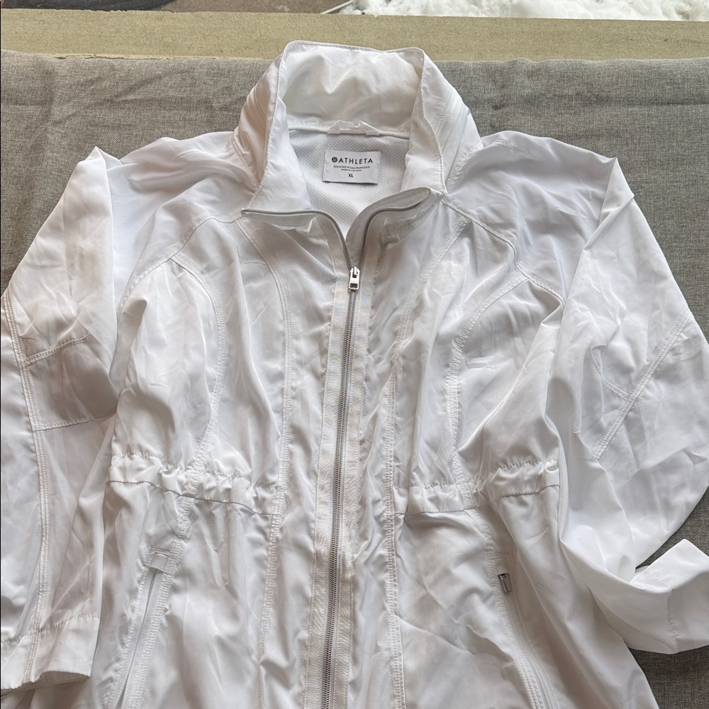 Athleta Women's Utility Jacket in White